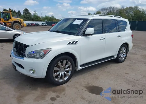 2013 Infiniti Qx56 из США, поврежденный, VIN JN8AZ2NE1D9042676